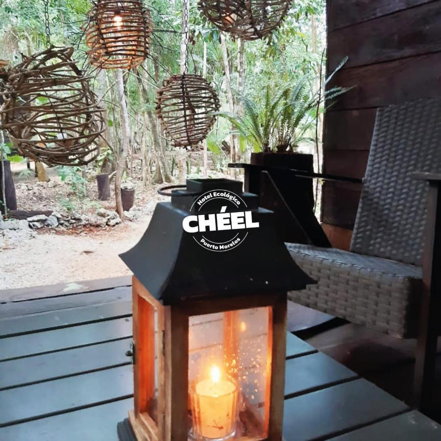 Cheel Lodge & Camping Пуерто Морелос Екстериор снимка