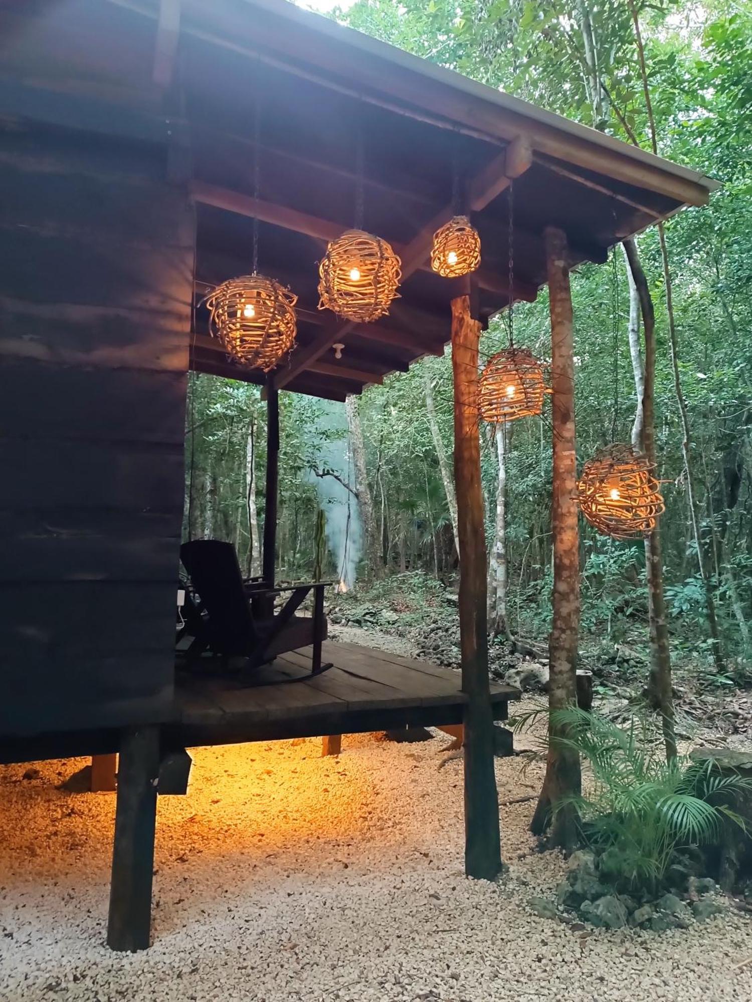 Cheel Lodge & Camping Пуерто Морелос Екстериор снимка