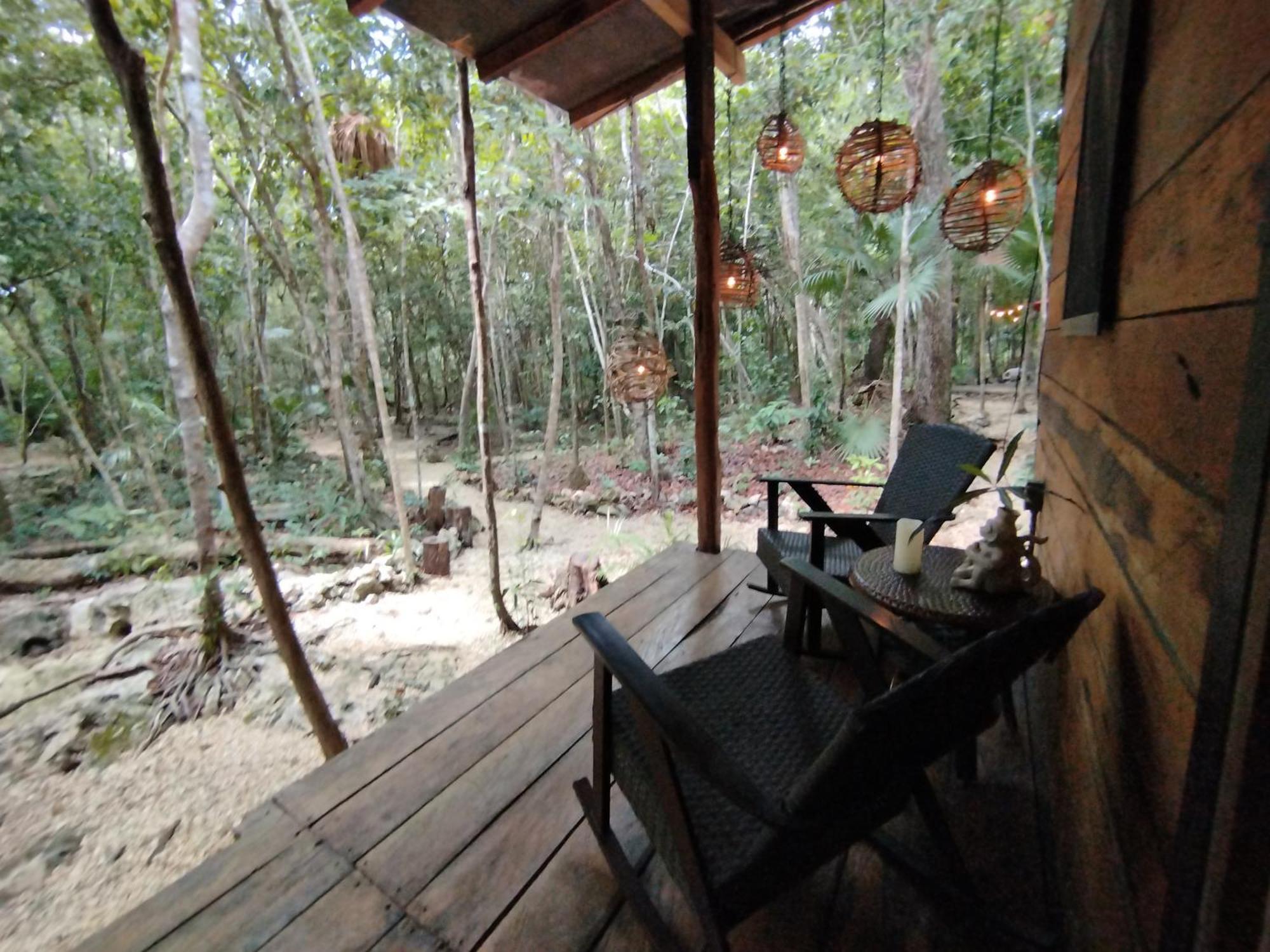 Cheel Lodge & Camping Пуерто Морелос Екстериор снимка