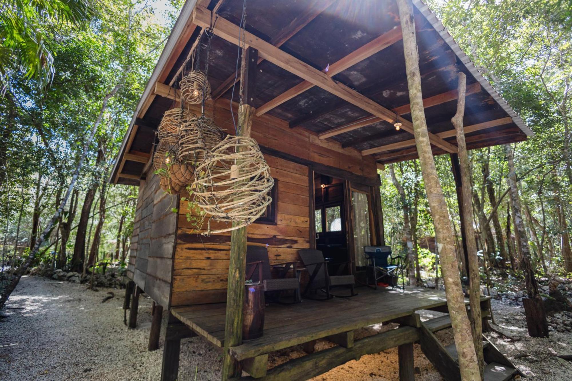 Cheel Lodge & Camping Пуерто Морелос Екстериор снимка