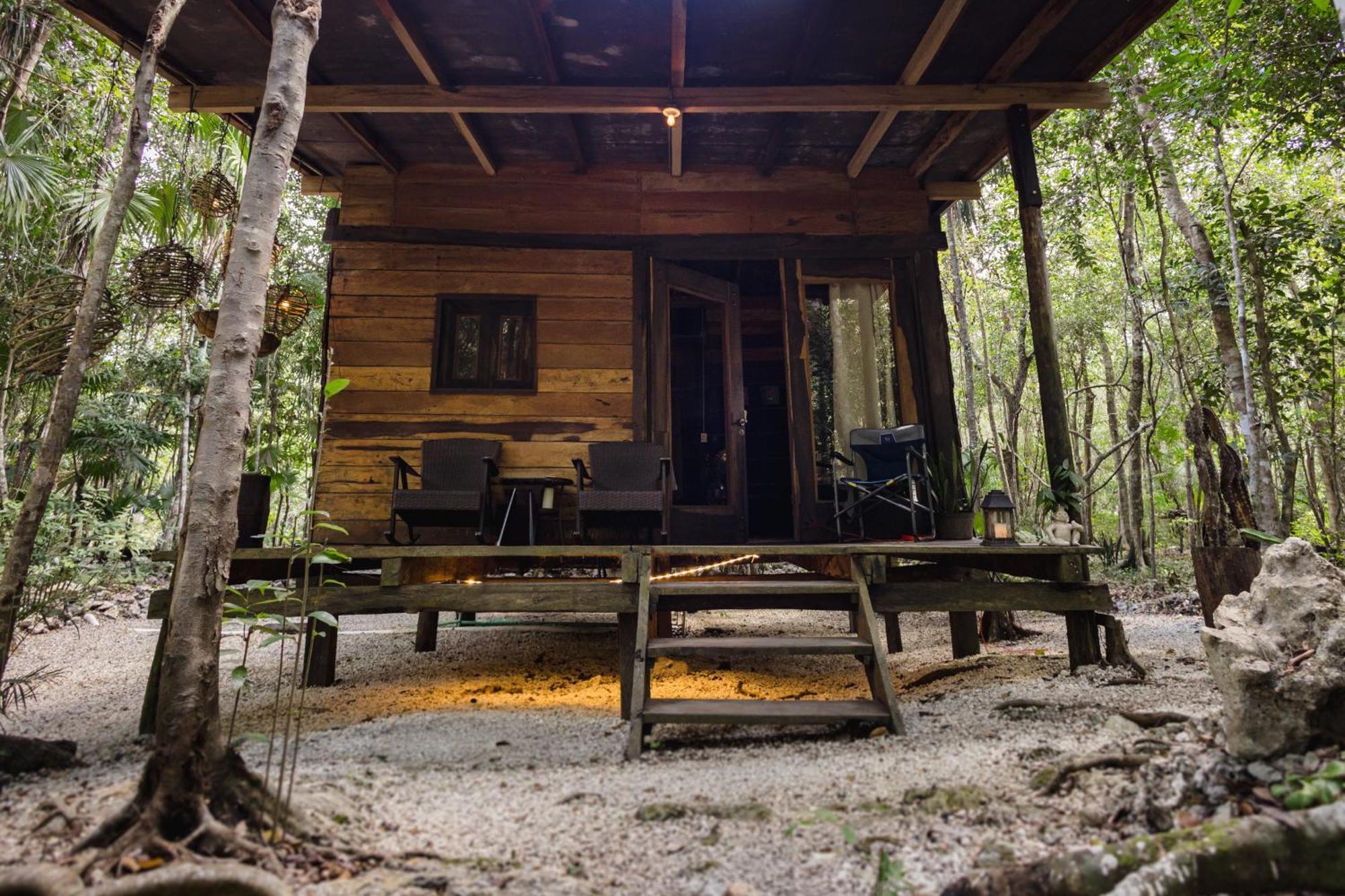 Cheel Lodge & Camping Пуерто Морелос Екстериор снимка