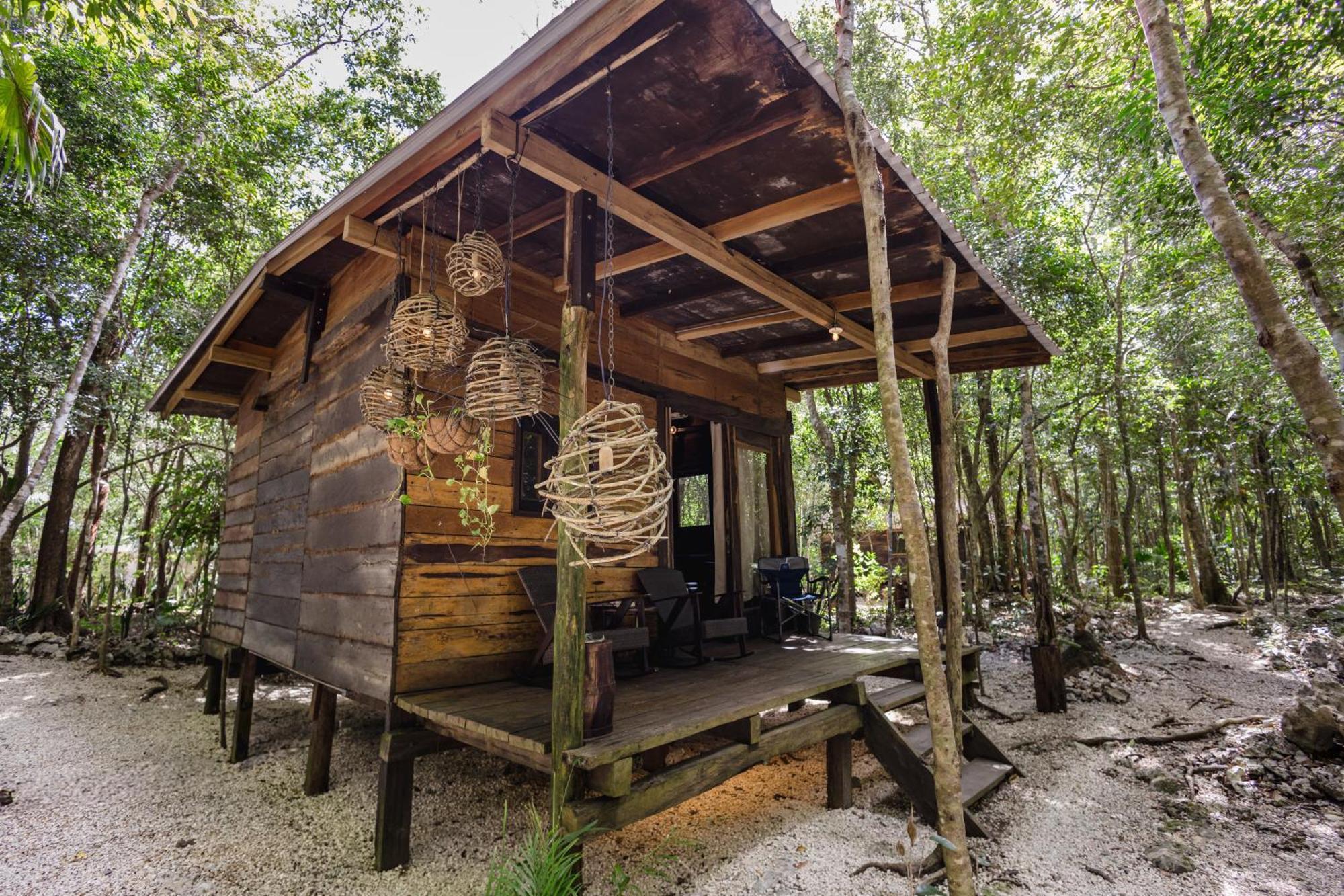 Cheel Lodge & Camping Пуерто Морелос Екстериор снимка
